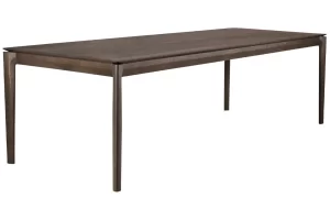 Ethnicraft Tmavý dubový jídelní stůl Bok 200 x 95 cm