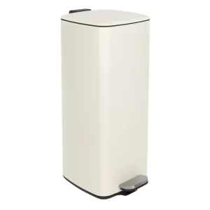 Housecraft Living Bílý pedálový odpadkový koš MARK 30 l