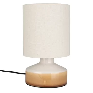 Zuiver Béžová keramická stolní lampa NOOK 28 cm