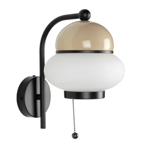 Zuiver Béžové kovové nástěnné světlo BUMBLE 28 cm